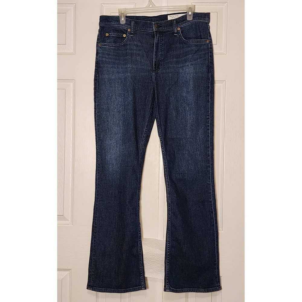 Rag & Bone Peyton Mid-Rise Bootcut Jeans Rhinebeck Blue Size 31 NWT